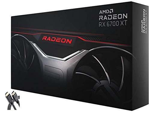 2021 Newest AMD Radeon RX 6700 XT Gaming Graphics Card with 12GB GDDR6, + AllyFlex HDMI