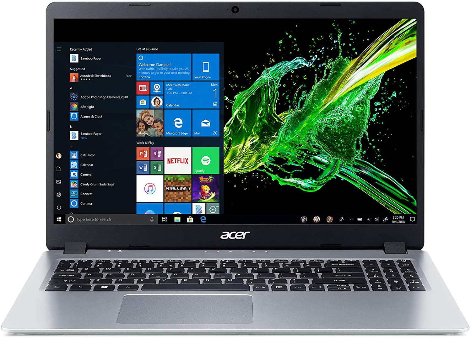 Acer Aspire 5 Slim Laptop, 15.6 inches Full HD IPS Display