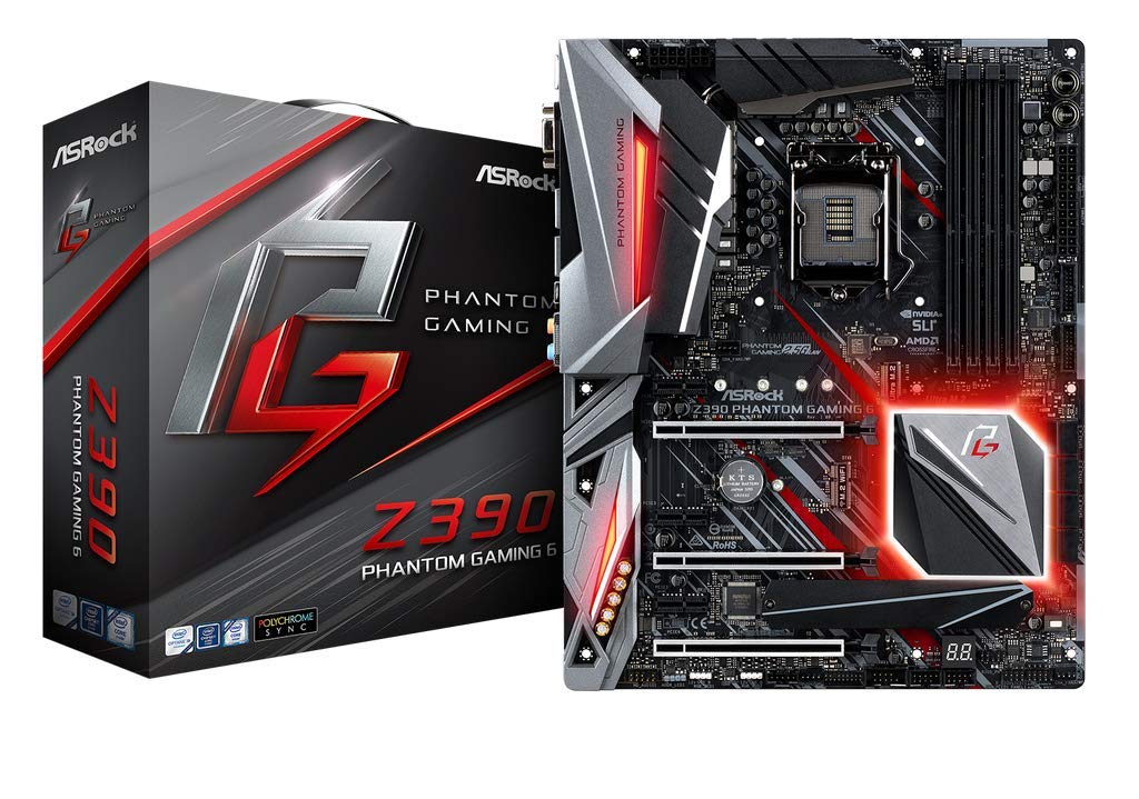 ASRock Z390 Phantom Gaming 6 Motherboard for Desktop