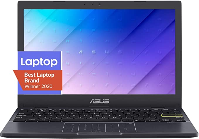 ASUS Laptop L210 Ultra Thin Laptop, 11.6” HD Display, Intel Celeron N4020 Processor, 4GB RAM, 64GB Storage, NumberPad, Windows 10 Home in S Mode with One Year of Microsoft 365 Personal, L210MA-DB01