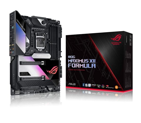 ASUS ROG Maximus XII Formula Z490 (WiFi 6) LGA 1200 (Intel 10th Gen) ATX Gaming Motherboard