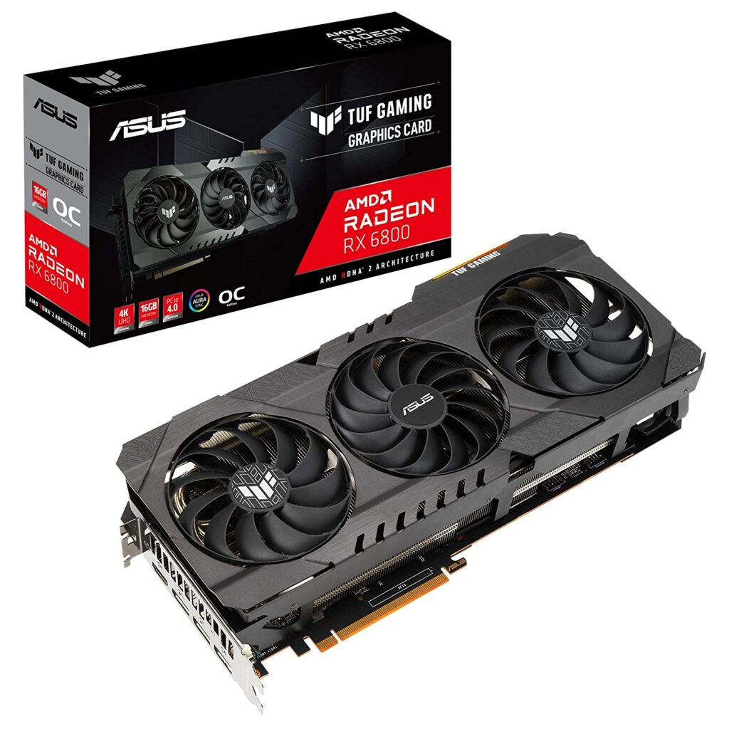 ASUS TUF Gaming AMD Radeon RX 6800 OC Edition Graphics Card