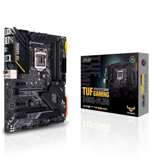 ASUS TUF Gaming Z490-Plus, LGA 1200 (Intel 10th Gen) ATX Motherboard