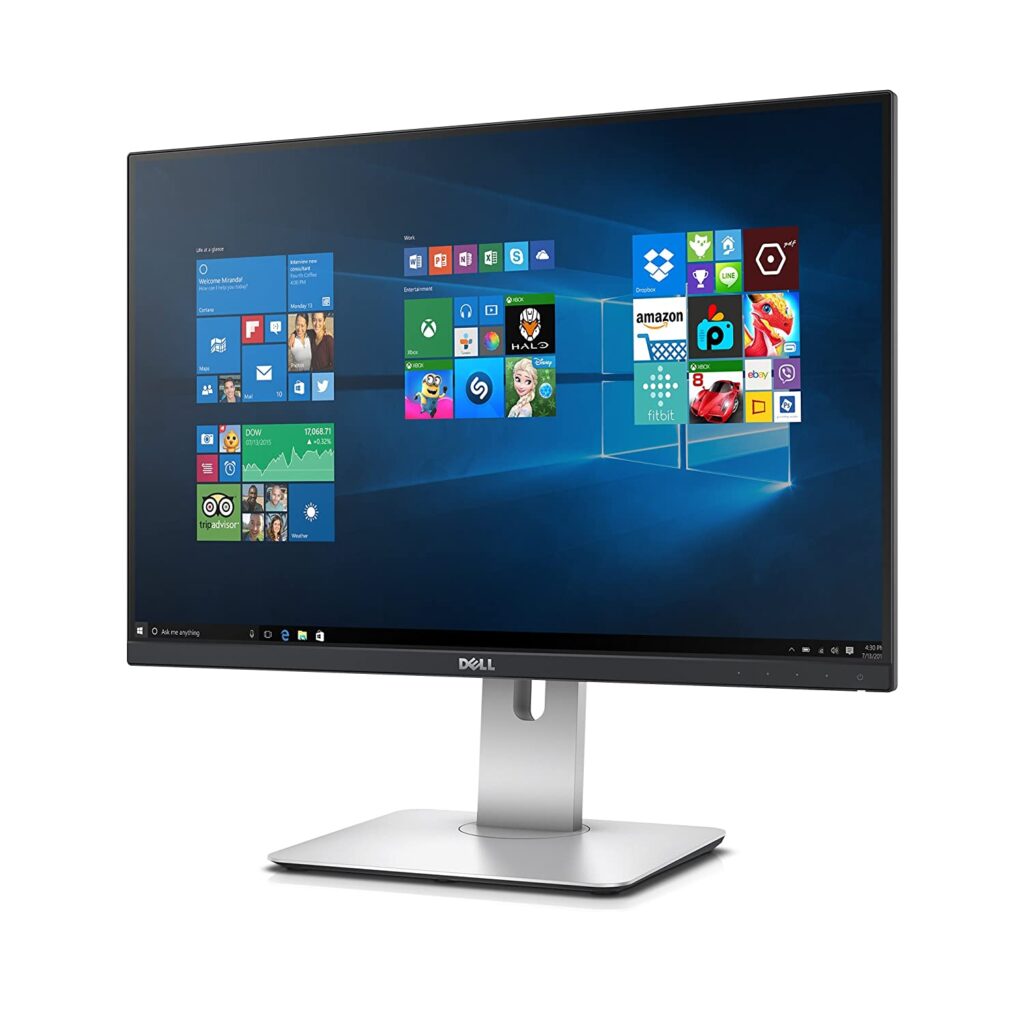 Dell 24 inch (60.96 cm) Ultra Thin Bezel LED Backlit Computer Monitor