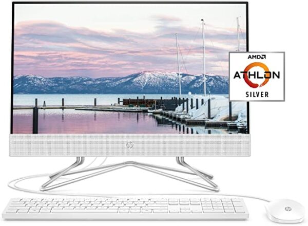 HP 22-inch All-in-One Desktop Computer, AMD Athlon Silver 3050U Processor