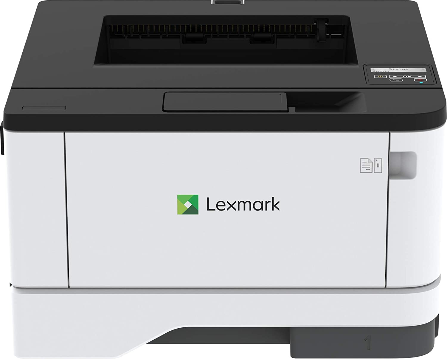 Lexmark B3340dw Monochrome Laser Printer with Full-Spectrum Security and Print Speed up to 40 ppm(29S0250), Gray/White, Small