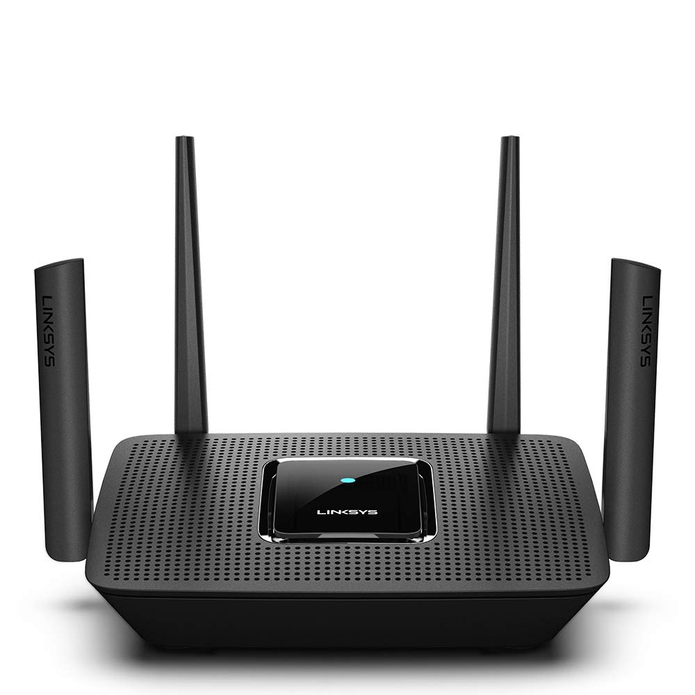 Linksys MR9000X AC 3000 Tri-Band Gigabit Wireless Router (Black, Not a Modem) MU-Mimo Wireless Gaming Mesh Wi-Fi Router